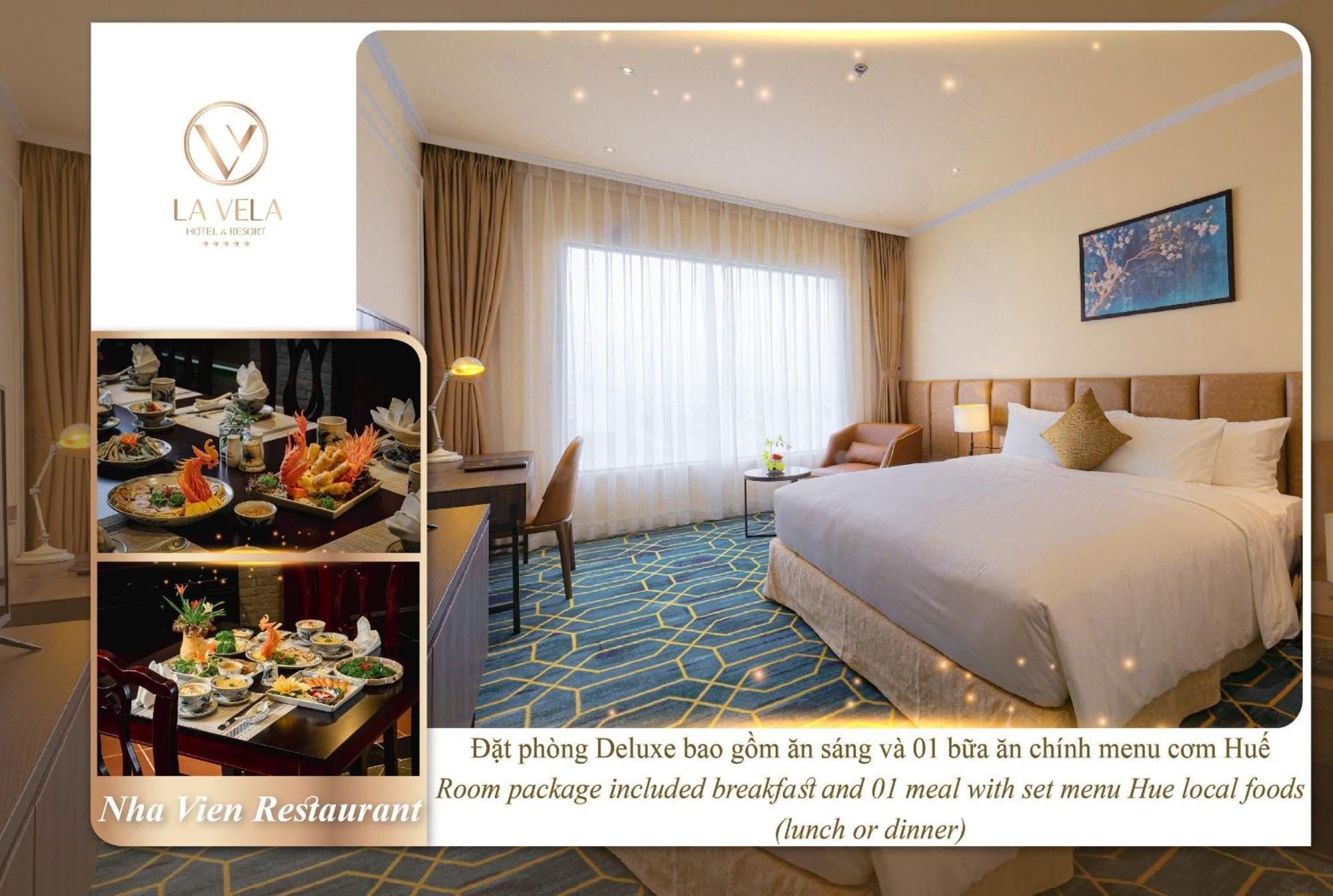 La Vela Hue Hotel מראה חיצוני תמונה Deluxe room