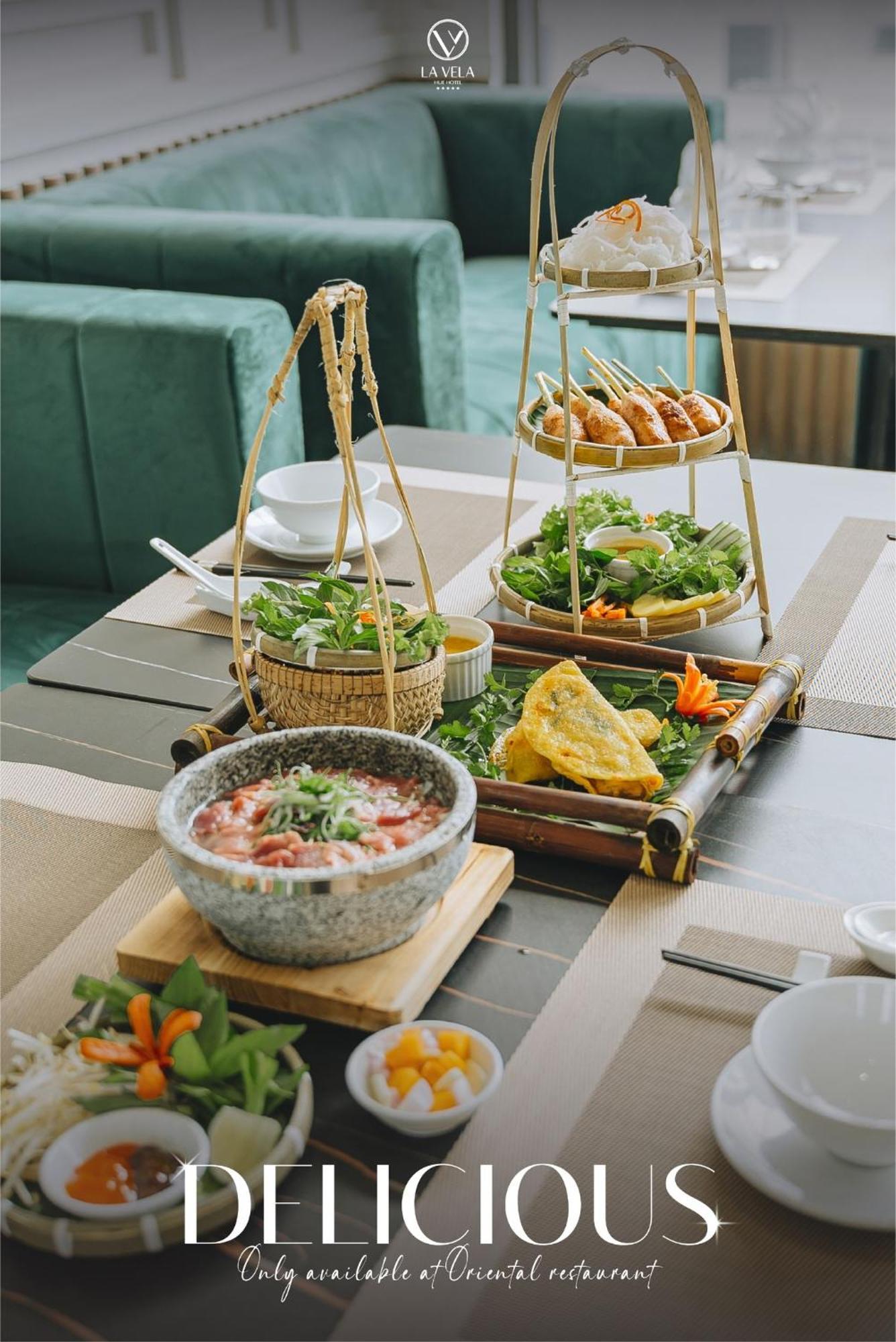 La Vela Hue Hotel מראה חיצוני תמונה Thai cuisine